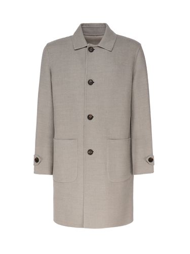 Eleventy Reversible Coat In Wool - Eleventy - Modalova