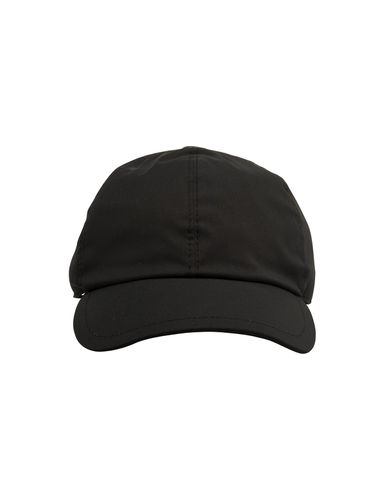 Man Anthracite Technical Fabric Baseball Hat - Fedeli - Modalova