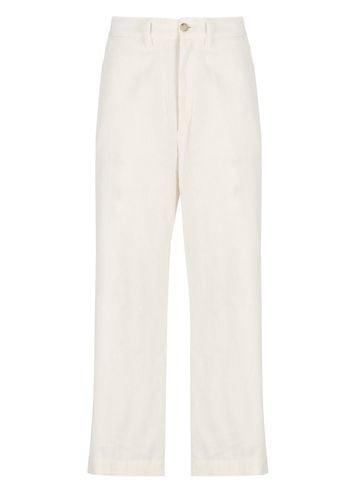 Corduroy Wide-leg Cropped Trouser - Polo Ralph Lauren - Modalova