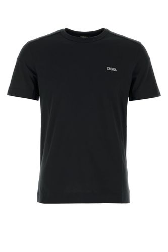 Zegna Pure Cotton T-shirt - Zegna - Modalova