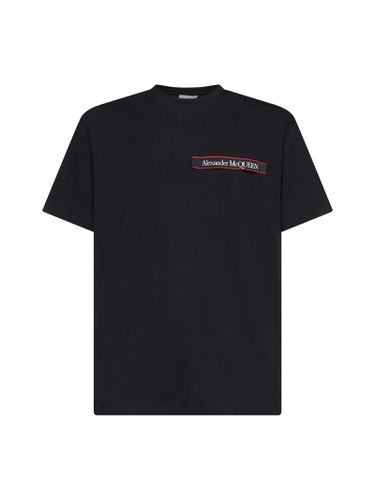 Alexander McQueen Logo Tape T-shirt - Alexander McQueen - Modalova