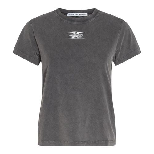 Blade Logo-embossed T-shirt - T by Alexander Wang - Modalova