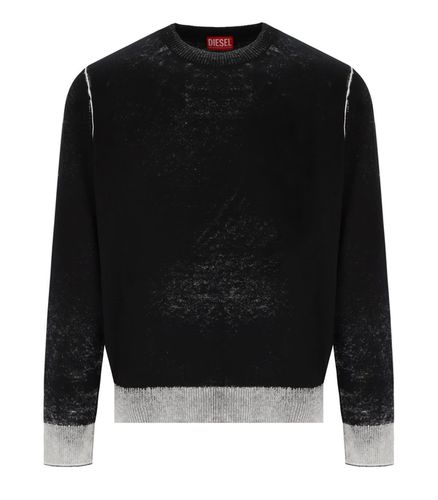 K-larence-b Black Crewneck Jumper - Diesel - Modalova