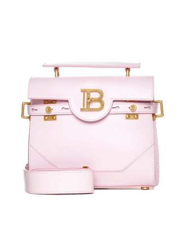 Balmain B-buzz 23 Pink Leather Bag - Balmain - Modalova