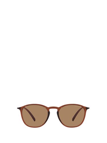 Ar8186u Transparent Brown Sunglasses - Giorgio Armani - Modalova