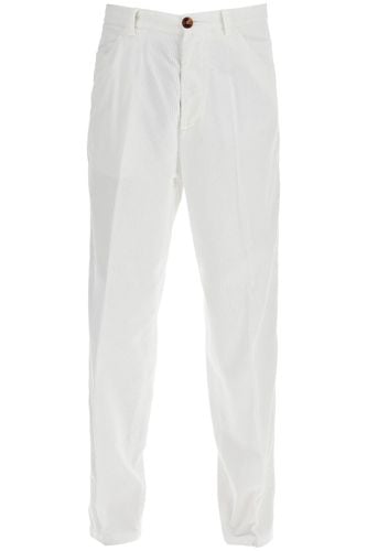 Corduroy Leisure Fit Pants - Brunello Cucinelli - Modalova