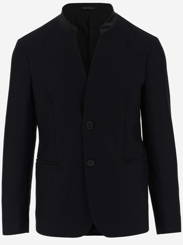 Stretch Jersey Jacket - Giorgio Armani - Modalova