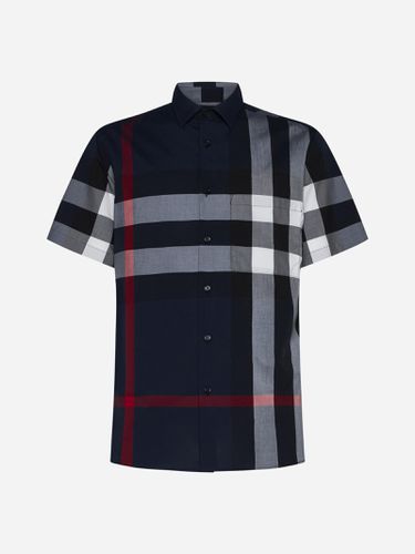 Summerton Check Cotton Shirt - Burberry - Modalova