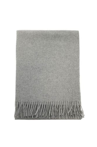 A. P.C. Alix Brodée Wool Scarf - A.P.C. - Modalova