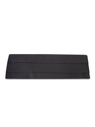 Tom Ford Black Grosgrain Cummerbund - Tom Ford - Modalova