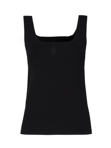 J. W. Anderson Tank Top With Anchor Embroidery - J.W. Anderson - Modalova