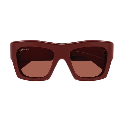 Gg1772s Gucci Lido 003 Burgundy Sunglasses - Gucci Eyewear - Modalova
