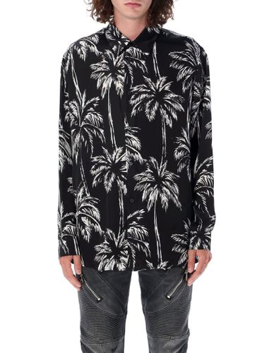 Balmain Palm Print Shirt - Balmain - Modalova