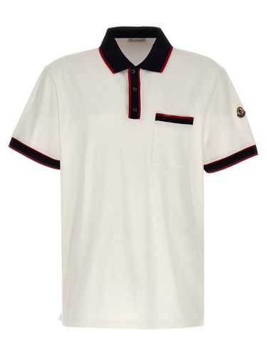 Moncler Logo Polo Shirt - Moncler - Modalova