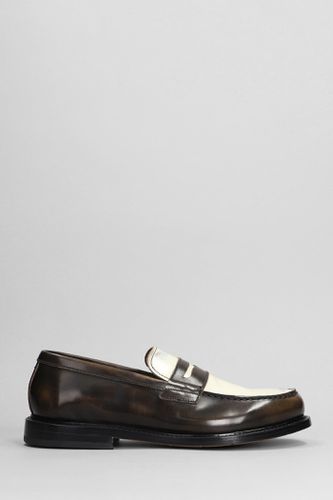 Premiata Loafers In Brown Leather - Premiata - Modalova