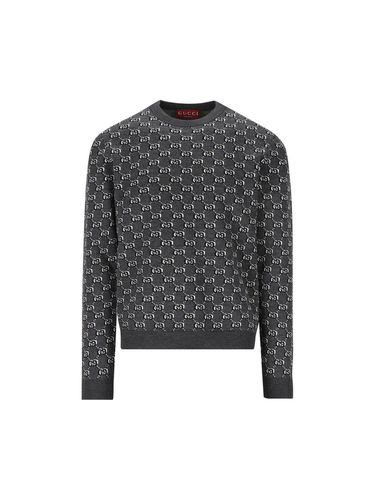 Gucci Gg Shadow Jacquard Jumper - Gucci - Modalova