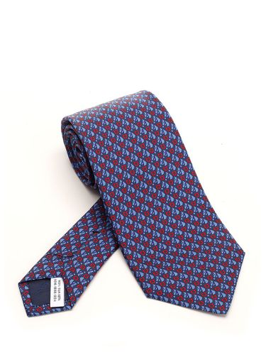 Ferragamo Silk Tie - Ferragamo - Modalova