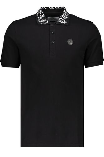 Short Sleeve Cotton Polo Shirt - Philipp Plein - Modalova