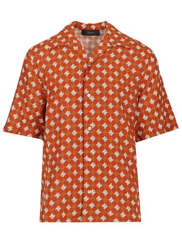 AMIRI Short-sleeved Viscose Shirt - AMIRI - Modalova