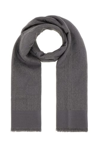 Dark Grey Wool Blend Scarf - Valentino Garavani - Modalova