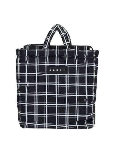 Marni Check Tote Bag - Marni - Modalova