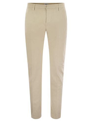 Spiritissimo - Regular Chino Trousers In Light Gabardine - Dondup - Modalova