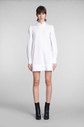 Off-White Dress In White Cotton - Off-White - Modalova