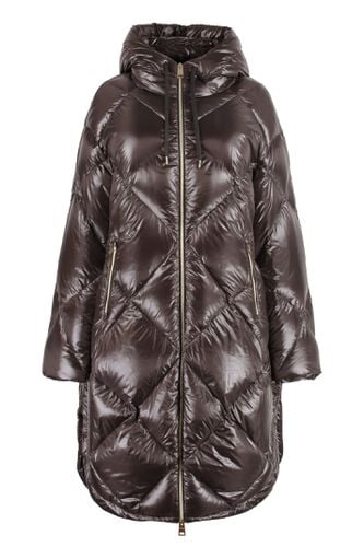 Hooded Ultra-light Down Jacket - Herno - Modalova