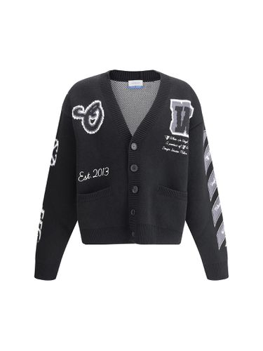 Off-White Varsity Cardigan - Off-White - Modalova