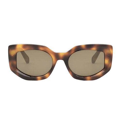 Cl40277i 3 Dots 53e Havana Sunglasses - Celine - Modalova