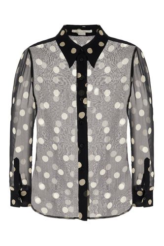 Polka Dot Printed Semi-sheer Shirt - Stella McCartney - Modalova