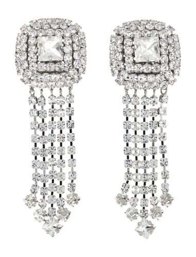 Embellished Metal Earrings - Alessandra Rich - Modalova