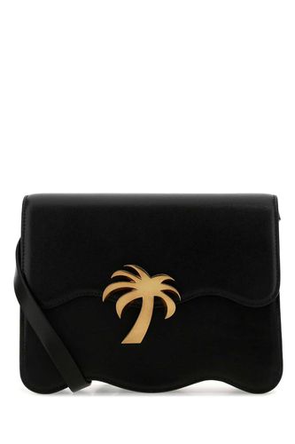 Black Leather Palm Beach Crossbody Bag - Palm Angels - Modalova
