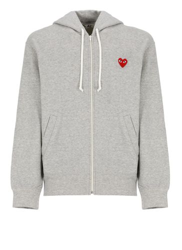 Sweatshirt With Logo - Comme des Garçons Play - Modalova