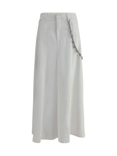 Pinko Denim Long Skirt - Pinko - Modalova