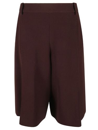 Mid-length Belt-loop Shorts - Ermanno Scervino - Modalova