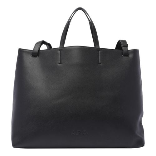 A. P.C. Logo Embossed Tote Bag - A.P.C. - Modalova