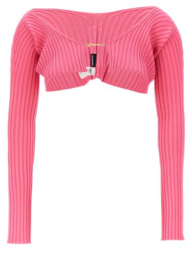 Le Maille Pralu Cropped Cardigan - Jacquemus - Modalova