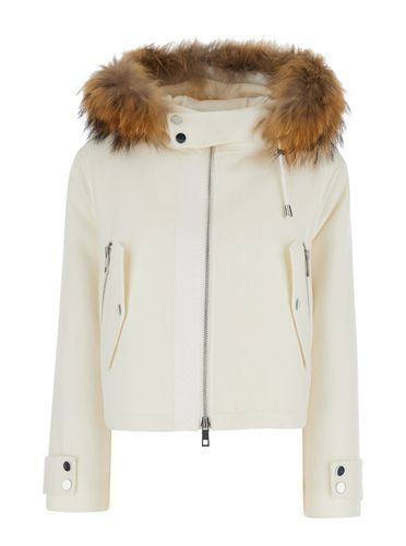 Parka With Removable Hood In Wool Woman - Parosh - Modalova