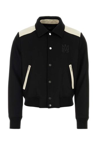 Wool Blend Bomber Jacket - AMIRI - Modalova