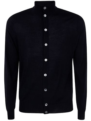 Long Sleeves Merinos Cardigan - Filippo De Laurentiis - Modalova