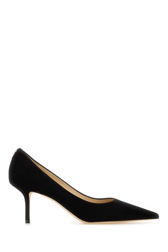 Jimmy Choo Black Suede Love Pumps - Jimmy Choo - Modalova