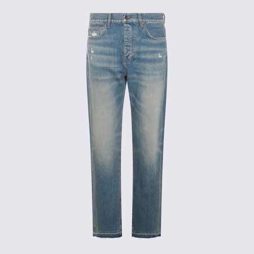 AMIRI Medium Blue Cotton Jeans - AMIRI - Modalova