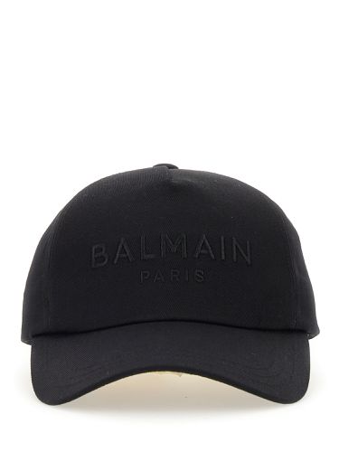 Balmain Baseball Hat With Logo - Balmain - Modalova