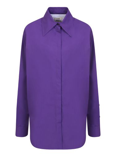 Quira Oversize Purple Shirt - Quira - Modalova