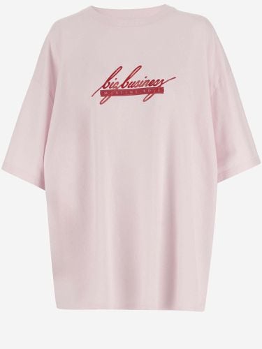 Cotton T-shirt With Logo - Martine Rose - Modalova