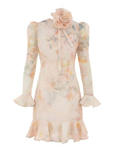 Zimmermann Crush Flower Mini Dress - Zimmermann - Modalova