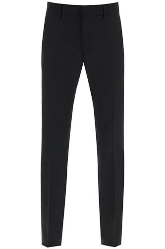 Versace Virgin Wool Trousers - Versace - Modalova