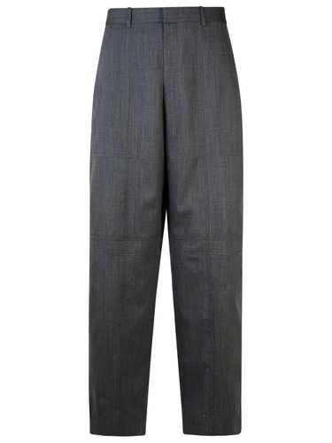 Jil Sander Grey Wool Trousers - Jil Sander - Modalova