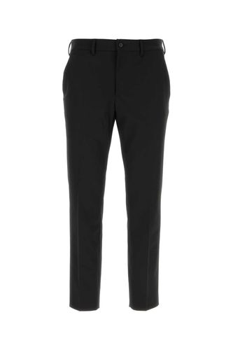 Prada Black Stretch Polyester Pant - Prada - Modalova
